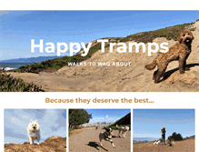 Tablet Screenshot of happytrampssf.com